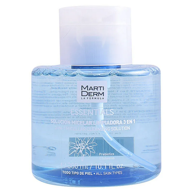 Мицеллярная вода для снятия макияжа Martiderm Solucion Micelar 300 ml