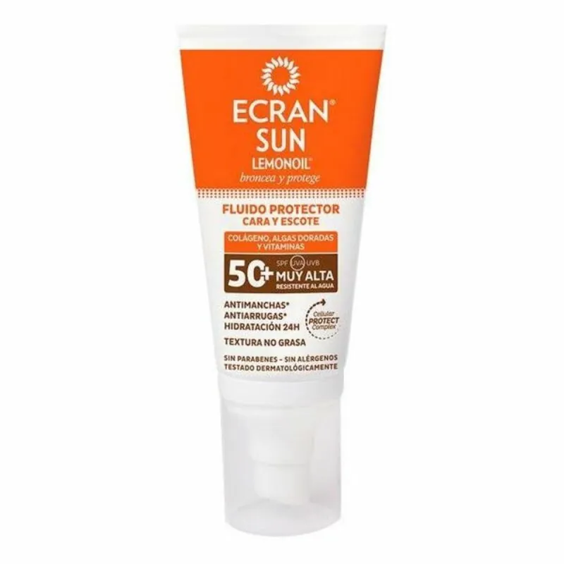 Sauļošanās krēms sejai Sun Lemonoil Ecran SPF 50
