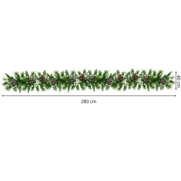 Springos Ziemassvētku virtene 270 cm CA1287