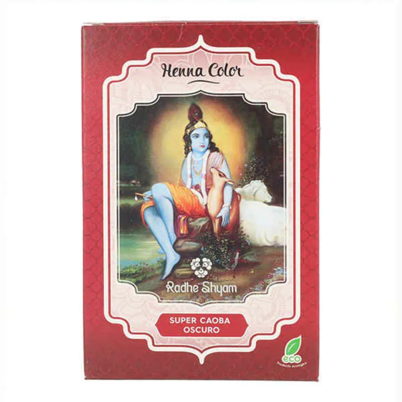 Kevytvärjäys Henna Radhe Shyam Shyam Henna Mahogany (100 g)