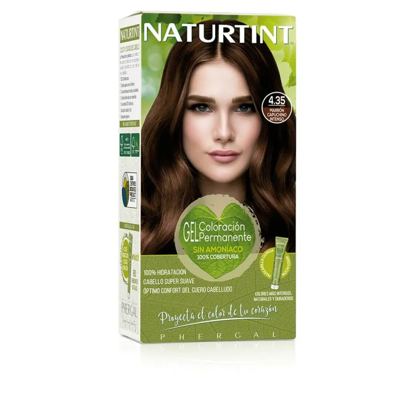 Pysyvä väriaine Naturtint Naturtint 4.35 marrón capuccino intenso Nº 4.35 Marron Capuccino Intenso Nº 4.35-Marron Capuccino Inte