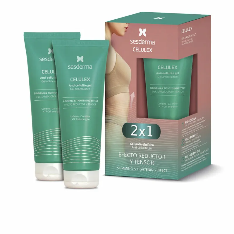 Anticeliulitinis gelis Sesderma CELULEX 200 ml 2 vnt.