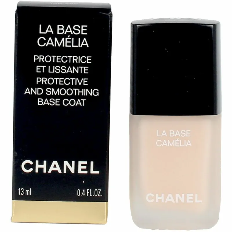 Nestemäinen meikin pohjustusaine Chanel Camélia La Base Strengthening Treatment 13 ml
