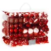 Joulukuusen koristeiden setti Springos CA0155, 6/8/14 cm, 149 kpl