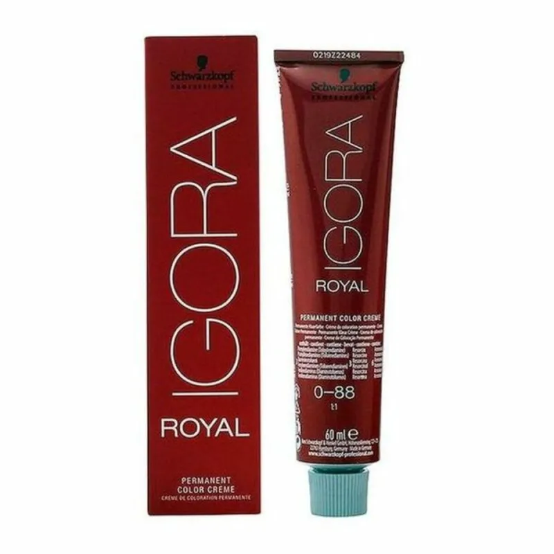 Постоянная краска Schwarzkopf Igora Royal Nº 0-88 60 ml