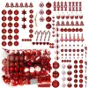 Christmas tree ornaments set Springos CA0155, 6/8/14 cm, 149 pcs