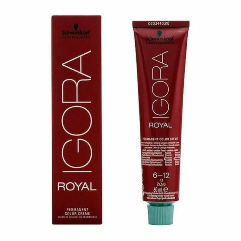 Väriaine ei sisällä ammoniakkia Schwarzkopf 1520 Nº 6-12 60 ml