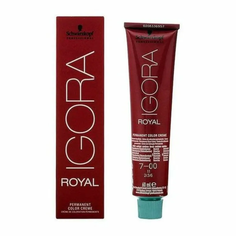 Püsivärv Schwarzkopf Igora Royal Nº 7-00 60 ml