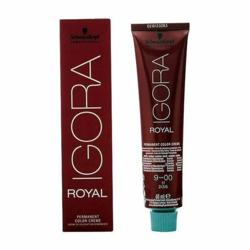 Постоянная краска Schwarzkopf Igora Royal Nº 9-00 60 ml