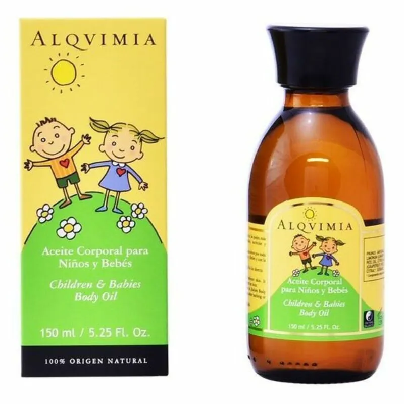 Kūno aliejus vaikams ir kūdikiams Body Oil Alqvimia