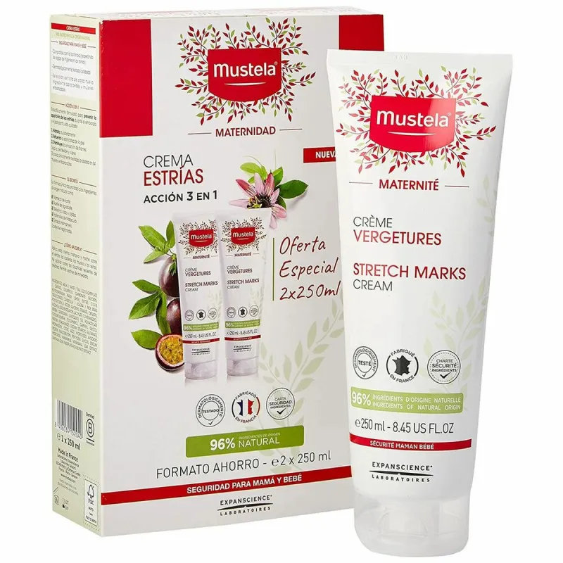 Venyttymäarpia hoitava voide Mustela 48623 250 ml 3-in-1