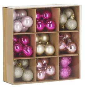 Christmas Tree Decoration Set Springos CA1131 3 CM 54 PCS