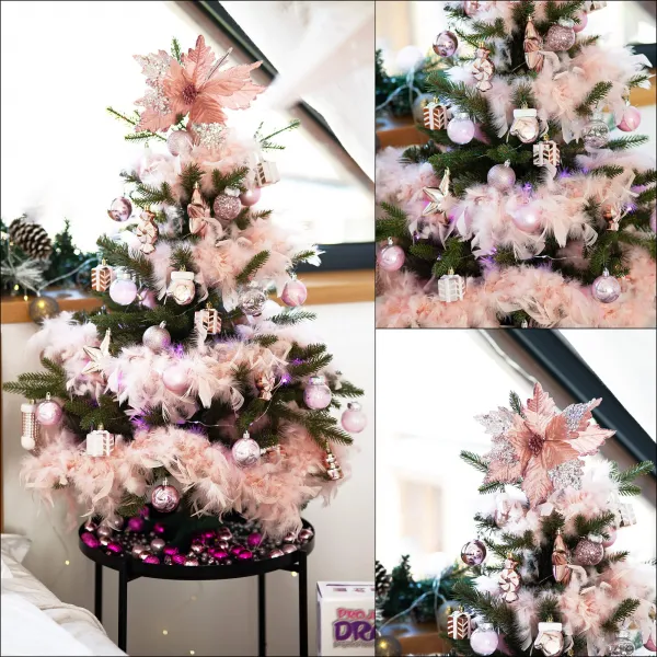 Kalėdinių eglutės papuošalų rinkinys Springos CA1131 3 CM 54 VNT