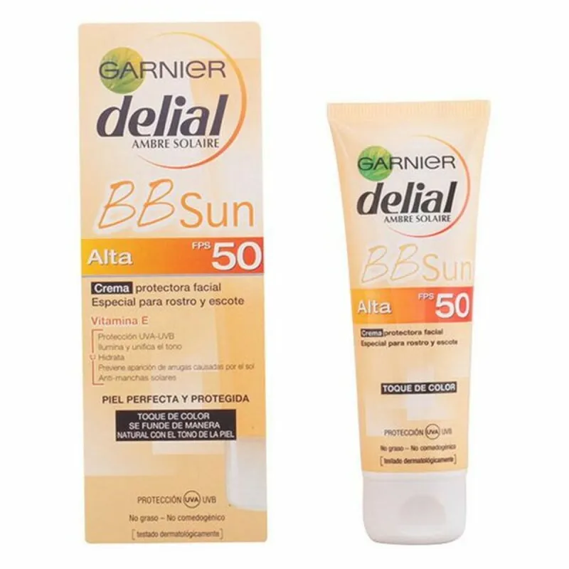 Увлажняющий крем с цветом Delial Bb Sun Spf 50 50 ml