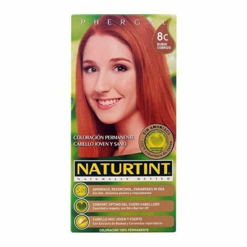 Краска без содержания аммиака Naturtint Naturtint C Nº 8c Rubio Cobrizo Nº 8c-Rubio Cobrizo 170 ml