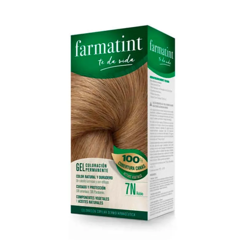 Постоянная краска Farmatint 380218 Nº 7n-Rubio (5 штук)