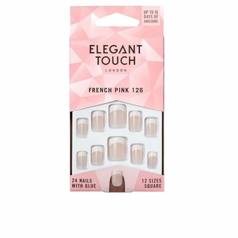 Kunstküüned Elegant Touch French S (24 uds)