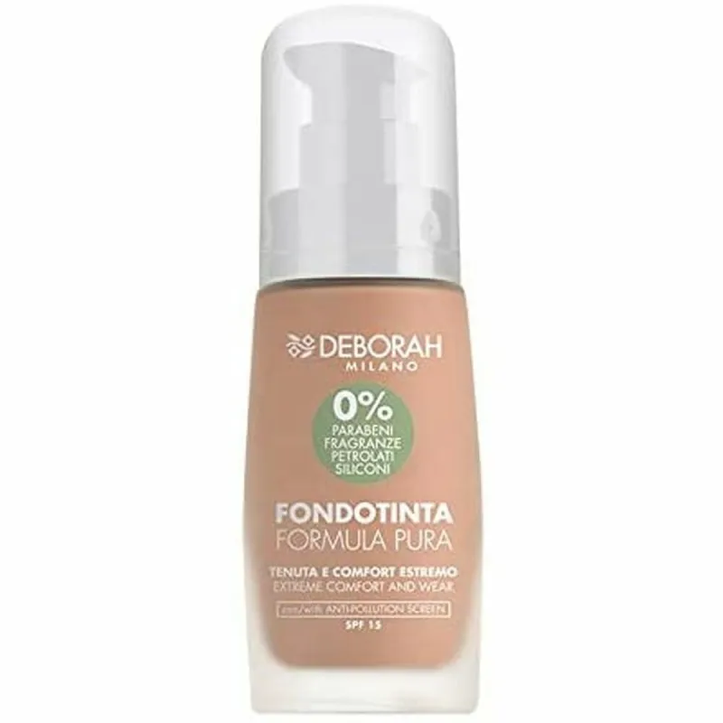 Nestemäinen meikin pohjustusaine Deborah Nº 3 Spf 15 30 ml 30 L