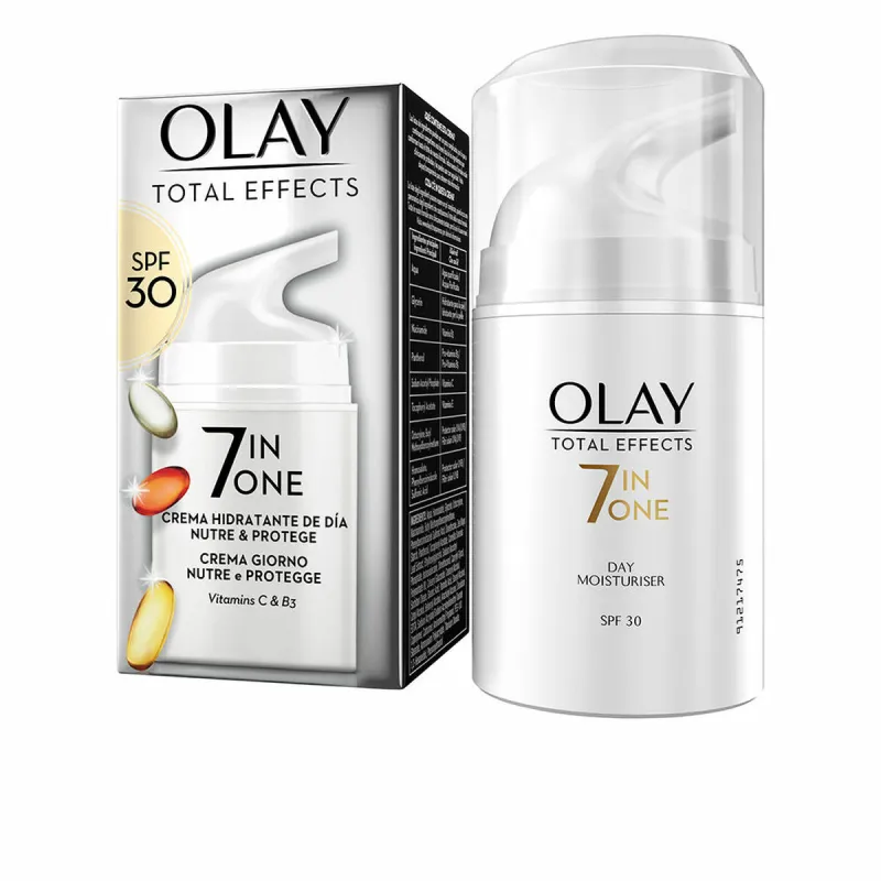 Увлажняющий дневной крем Olay Total Effects Spf 30 50 ml Питательный 7-в-1