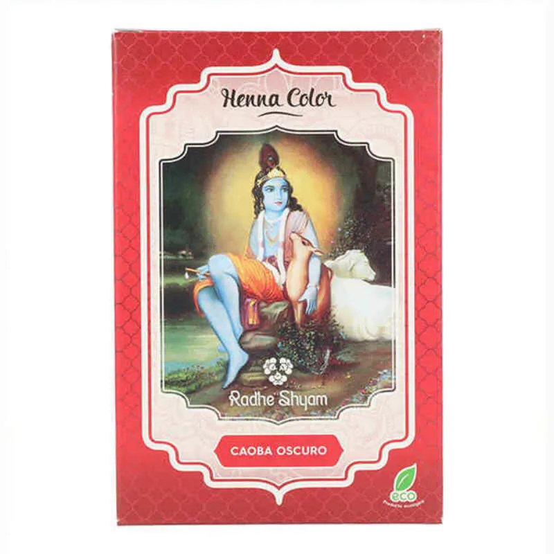 Pusiau laikinas dažas Henna Radhe Shyam 2603104900 Raudonmedis (100 g)