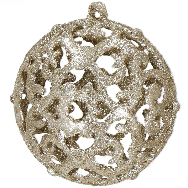 Kalėdinių eglutės papuošalų rinkinys Springos CA1133, 6 cm, 30 vnt.