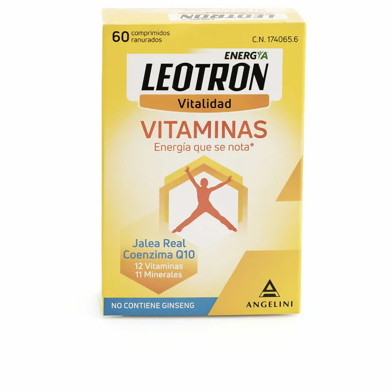 Maisto papildas Leotron Leotron Vitaminas Bičių pienelis Kofermentas Q-10 60 vnt.