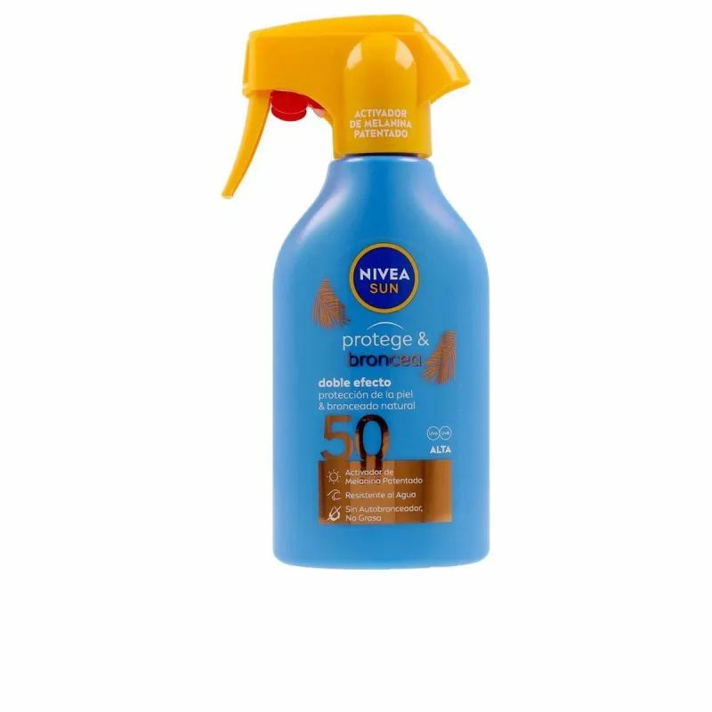 Kūno kremas nuo saulės Nivea Sun Broncea Spf 50 270 ml