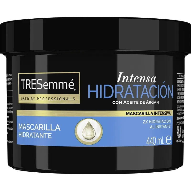 Kosteuttava naamio Tresemme Hidratación Intensa 440 ml Kosteuttaja Intensiivistä