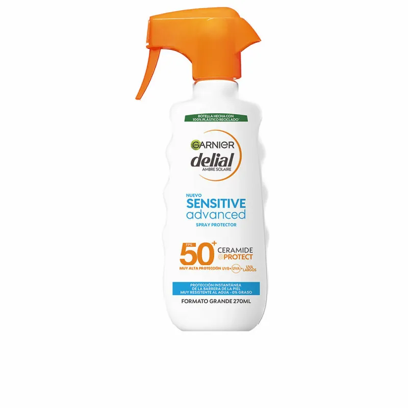 Защитный спрей от солнца для тела Garnier Sensitive Advanced Spf 50+ 270 ml