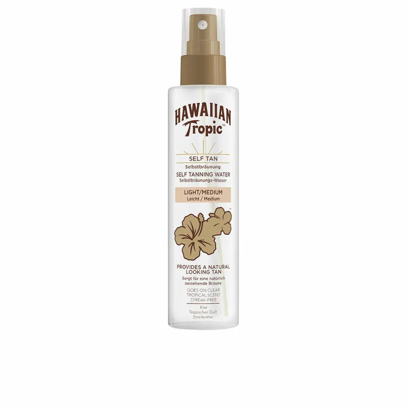 Itseruskettava suihke Hawaiian Tropic Agua Autobronceadora Light Medium 190 ml
