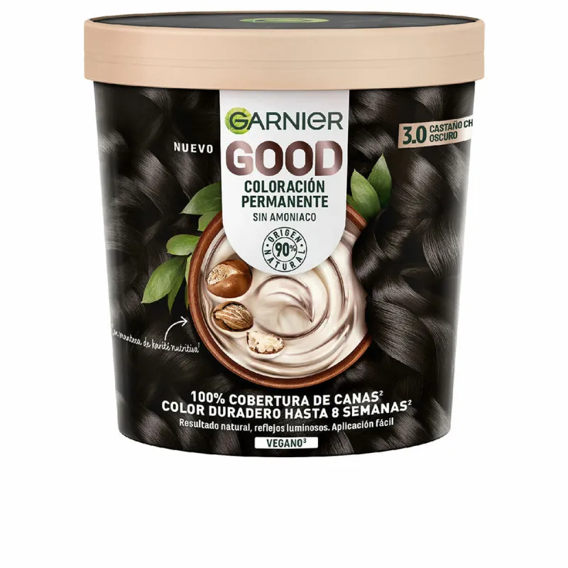 Постоянная краска Garnier Good Темно-каштановый Nº 3.0 Nº 3.0 Castano Oscuro 217 ml (1 штук)