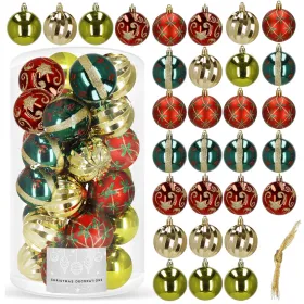 Christmas tree decoration set Springos CA1162, 6 cm, 30 pcs.