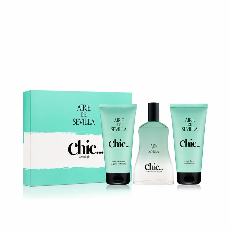 Naisten parfyymisetti Aire de Sevilla AIRE DE SEVILLA CHIC... EDT 3 Kappaletta