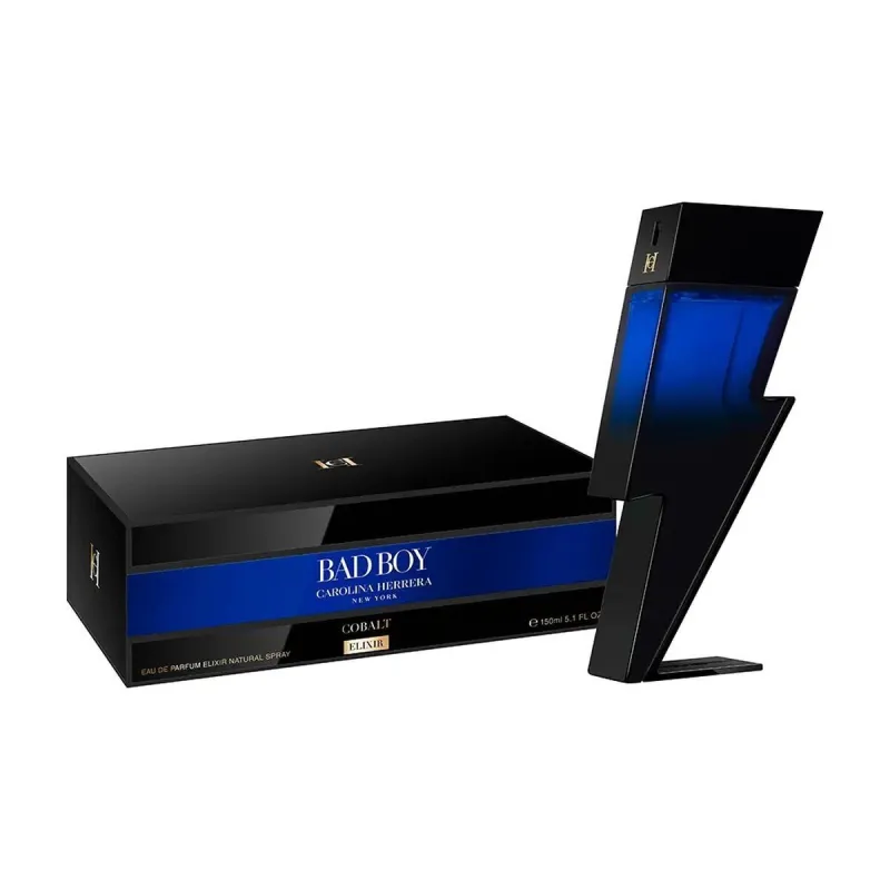 Men's Perfume Carolina Herrera Bad Boy Cobalt Elixir EDP