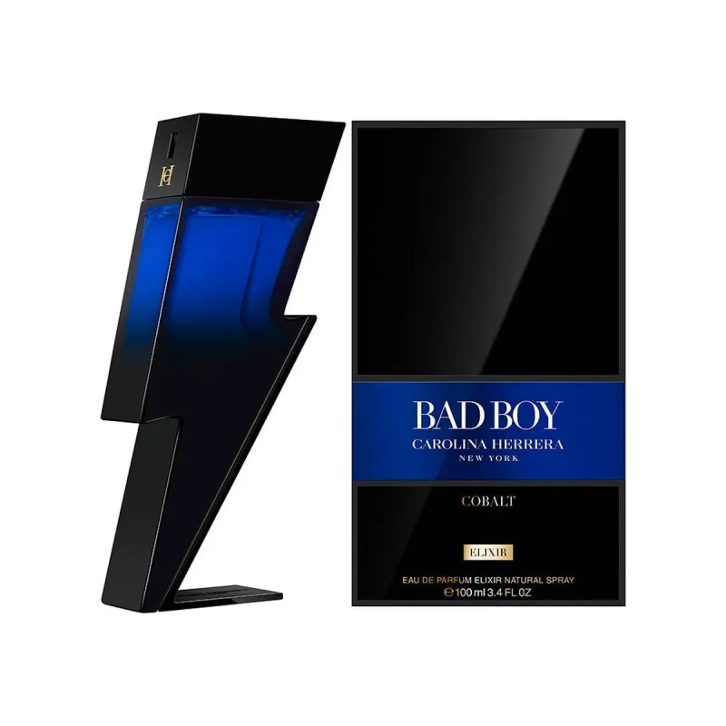 Мужская парфюмерия Carolina Herrera Bad Boy Cobalt Elixir EDP 100 ml