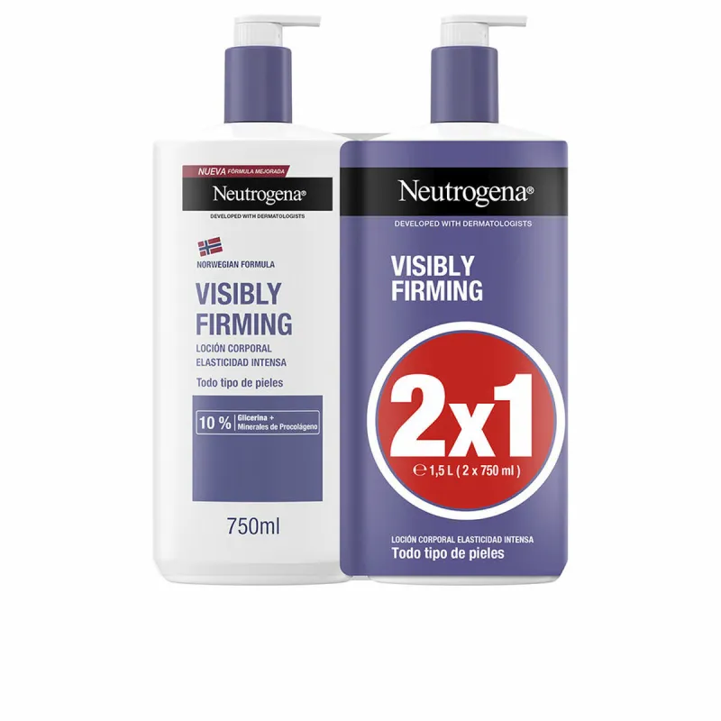Ķermeņa losjons Neutrogena Visibly Firming 750 ml x 2