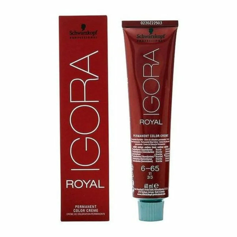 Ilgalaikiai dažai Schwarzkopf Igora Royal Nº 6-65 60 ml