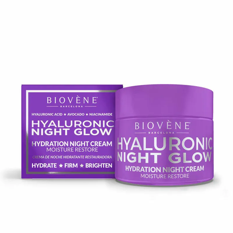 Nakts krēms Biovène Hyaluronic Night Glow 50 ml