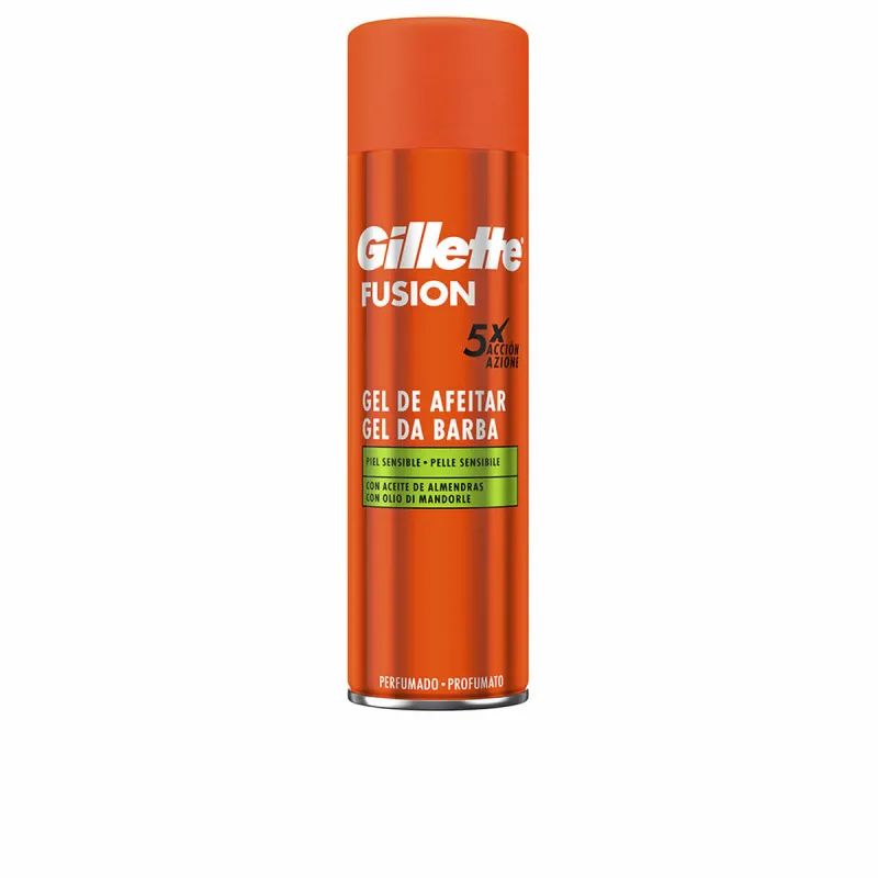 Shaving Gel Gillette Fusion 200 ml Sensitive skin