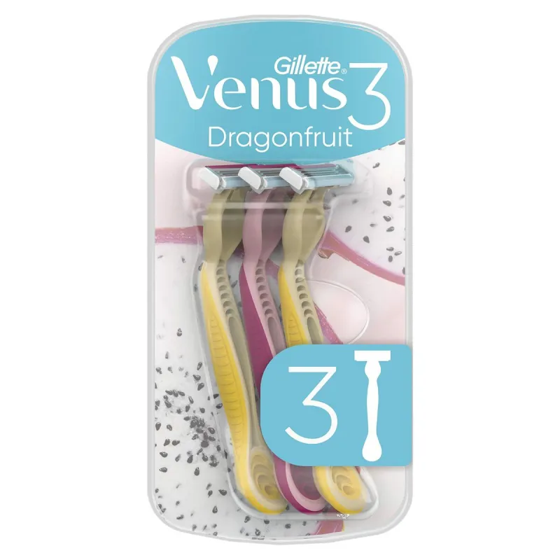 Vienkartiniai skustuvai Gillette Dragonfruit (3 vnt.)