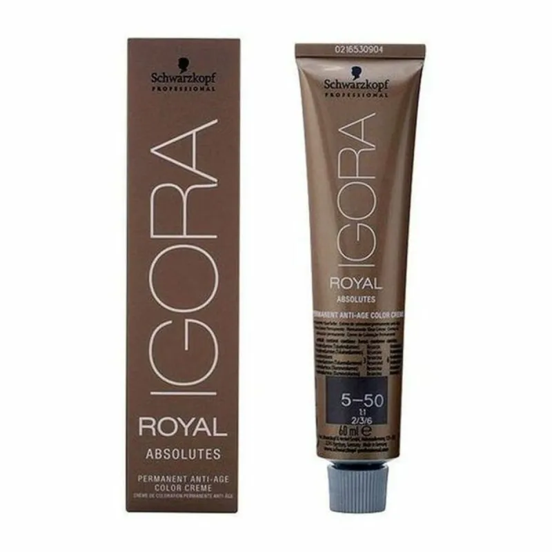 Антивозрастная постоянная краска Schwarzkopf Igora Royal Absolutes Nº 5-50 60 ml