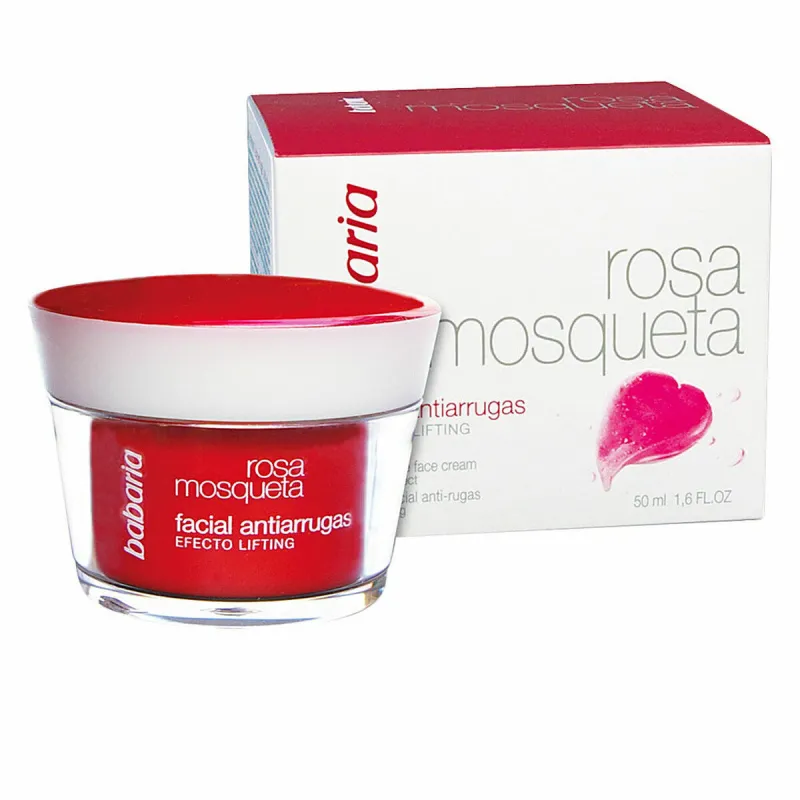 Veido kremas Babaria Rosa Mosqueta Antiarrugas 50 ml Nuo raukšlių Erškėtis