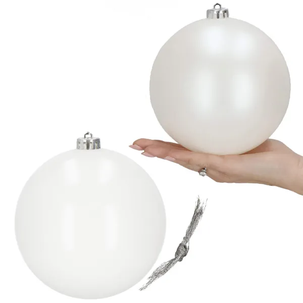 Ziemassvētku bumbiņas Springos CA1177 15 CM 2 GAB.