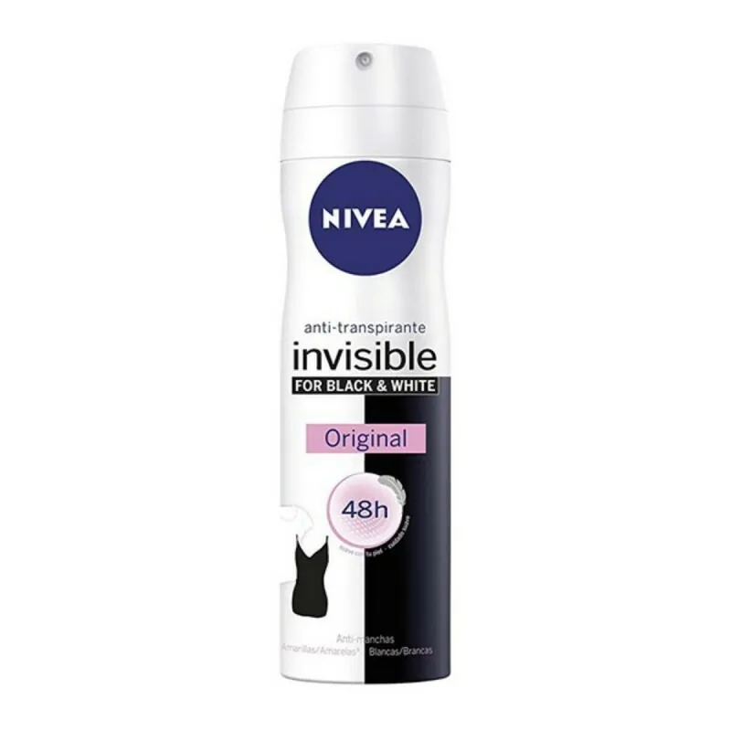 Purškiamas dezodorantas Nivea Black White Invisible 200 ml