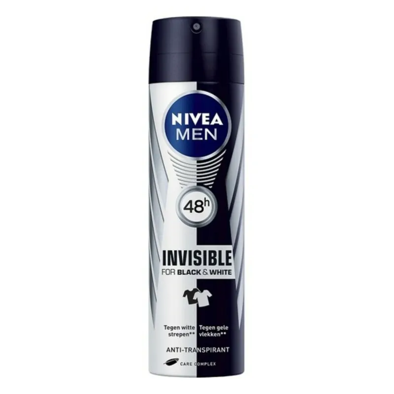 Suihkedeodorantti Nivea Men Black White Invisible 200 ml
