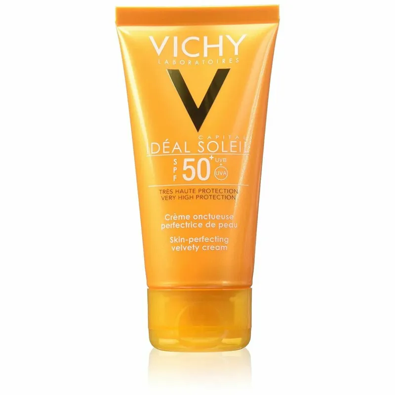 Sauļošanās krēms sejai Capital Soleil Vichy Capital Soleil Spf 50 SPF 50+ 50 ml