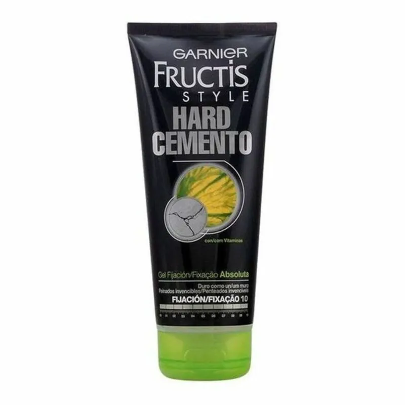 Strong Hold Gel Garnier Fructis Style Hard Cemento 200 ml
