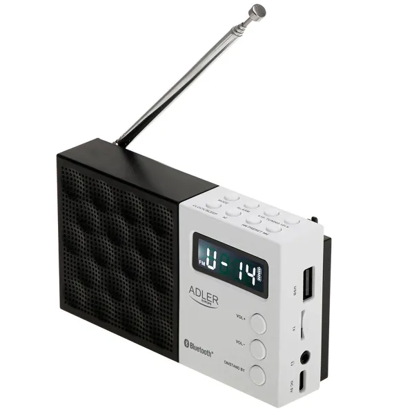 Radio Adler pll fm ad 1908 Musta Valkoinen