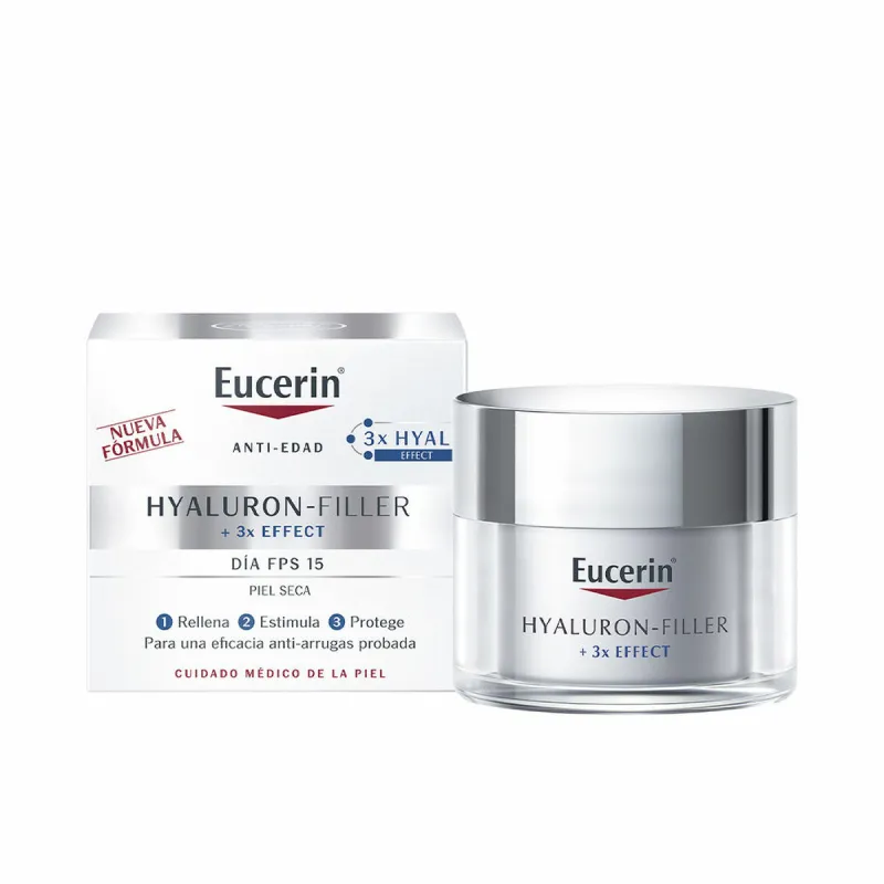 Kasvovoide Eucerin Hyaluron Filler Spf 15 50 ml