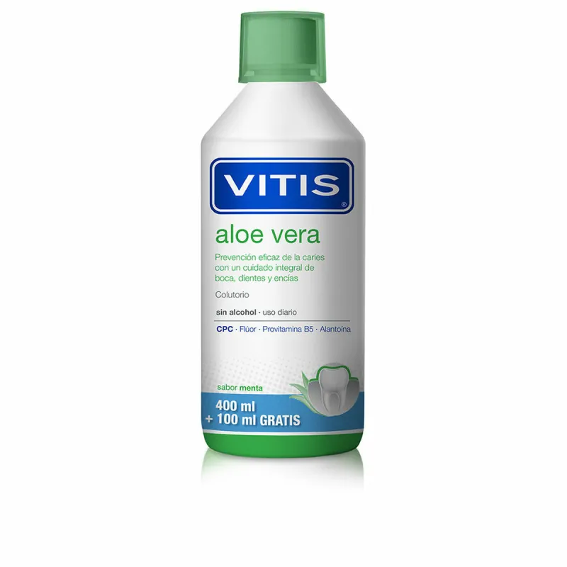 Suuvesi Vitis   Mintunvihreä 500 ml Aloe vera